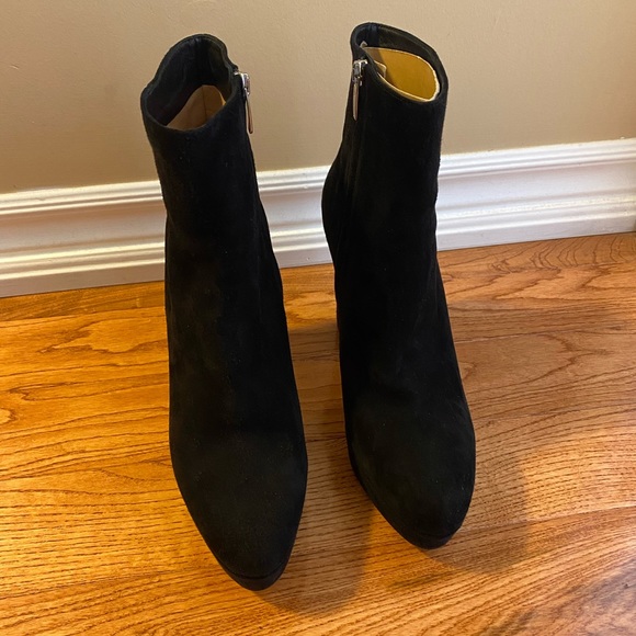 Gianvitto rossi black real leather suede boots - Picture 2 of 9